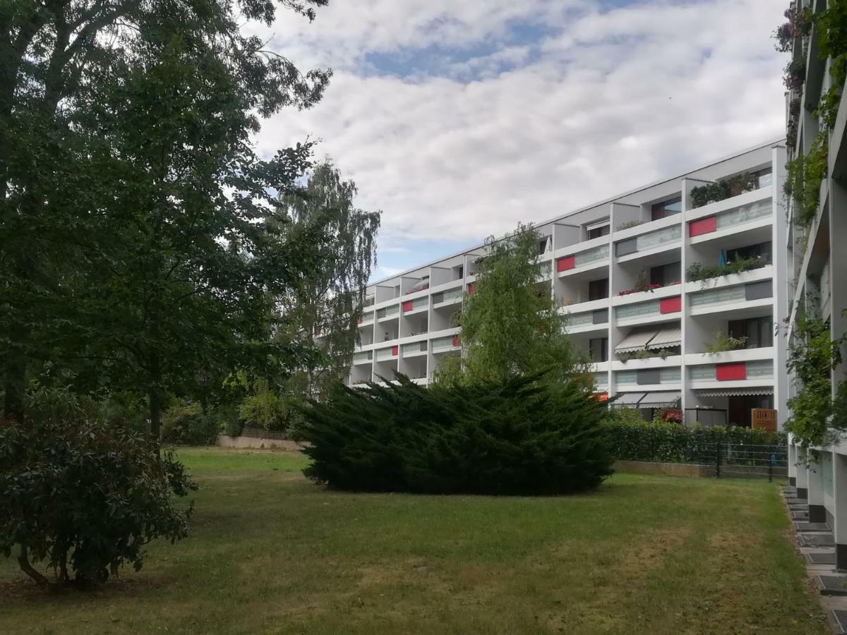 Hannover Messe-Wohnung Buitenkant foto